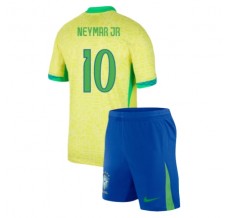 Maglia Brasile Neymar Jr 10 Bambino Divisa Prima Copa América 2024