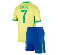 Maglia Brasile Vini Jr. 7 Bambino Divisa Prima Copa América 2024 Maglia Brasile Vini Jr. 7 Bambino Divisa Prima Copa América 2024