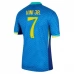 Maglia Brasile Vini Jr. 7 Divisa Trasferta Copa América 2024