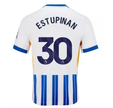 Maglia Brighton Hove Albion FC Estupinan 30 Divisa Prima 2024/25