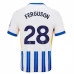 Maglia Brighton Hove Albion FC Ferguson 28 Divisa Prima 2024/25