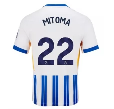 Maglia Brighton Hove Albion FC Mitoma 22 Divisa Prima 2024/25