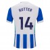 Maglia Brighton Hove Albion FC Rutter 14 Divisa Prima 2025/26