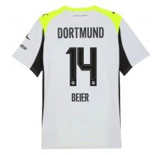 Maglia BV Borussia 09 Dortmund Beier 14 Kit Gara Away 2025/26