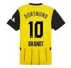 Maglia BV Borussia 09 Dortmund Brandt 10 Divisa Prima 2024/25 Maglia BV Borussia 09 Dortmund Brandt 10 Divisa Prima 2024/25