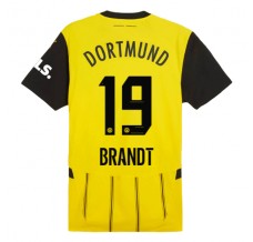 Maglia BV Borussia 09 Dortmund Brandt 19 Divisa Prima 2024/25