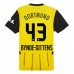 Maglia BV Borussia 09 Dortmund Bynoe-Gittens 43 Divisa Prima 2024/25