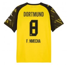Maglia BV Borussia 09 Dortmund F.Nmecha 8 Divisa Prima 2025/26