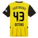 Maglia BV Borussia 09 Dortmund Gittens 43 Divisa Prima 2024/25