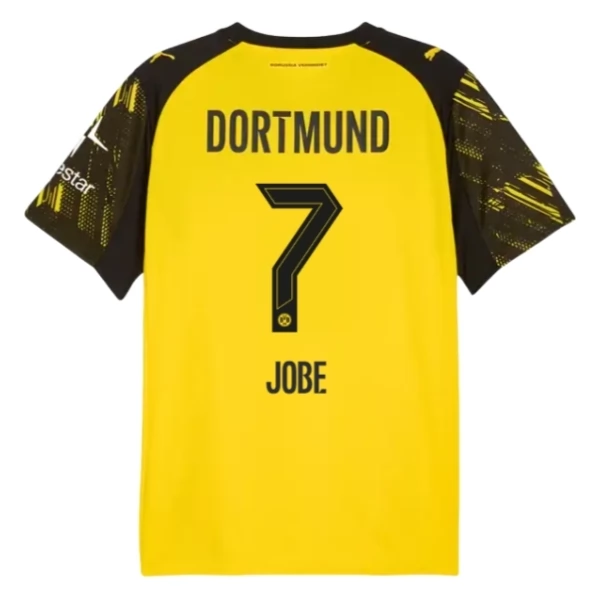 Maglia BV Borussia 09 Dortmund Jobe 7 Divisa Prima 2025/26 Maglia BV Borussia 09 Dortmund Jobe 7 Divisa Prima 2025/26