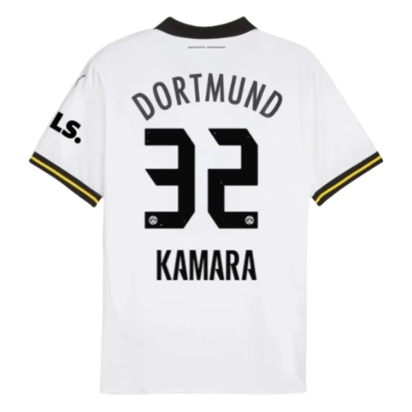 Maglia BV Borussia 09 Dortmund Kamara 32 Divisa Terza 2024/25 Maglia BV Borussia 09 Dortmund Kamara 32 Divisa Terza 2024/25