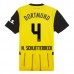 Maglia BV Borussia 09 Dortmund N.Schlotterbeck 4 Divisa Prima 2024/25