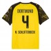 Maglia BV Borussia 09 Dortmund N.Schlotterbeck 4 Divisa Prima 2025/26