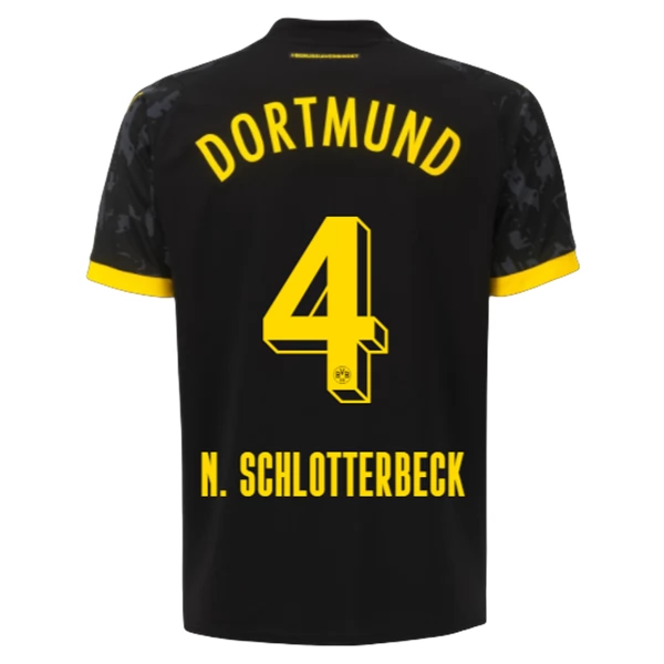 Maglia BV Borussia 09 Dortmund N.Schlotterbeck 4 Divisa Trasferta 2023/24 Maglia BV Borussia 09 Dortmund N.Schlotterbeck 4 Divisa Trasferta 2023/24
