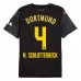 Maglia BV Borussia 09 Dortmund N.Schlotterbeck 4 Divisa Trasferta 2024/25