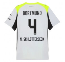 Maglia BV Borussia 09 Dortmund N.Schlotterbeck 4 Kit Gara Away 2025/26