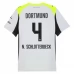Maglia BV Borussia 09 Dortmund N.Schlotterbeck 4 Kit Gara Away 2025/26