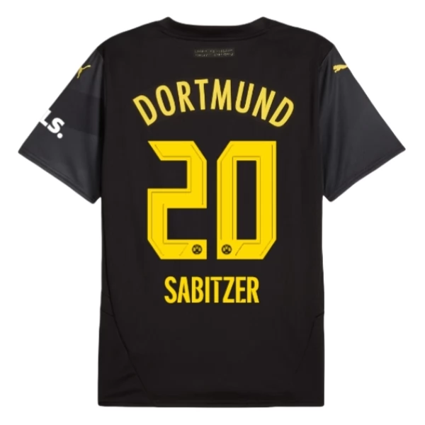 Maglia BV Borussia 09 Dortmund Sabitzer 20 Divisa Trasferta 2024/25 Maglia BV Borussia 09 Dortmund Sabitzer 20 Divisa Trasferta 2024/25