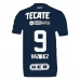 Maglia CF Monterrey Vazquez 9 Divisa Prima 2024/25