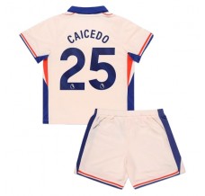 Maglia Chelsea Caicedo 25 Bambino Divisa Trasferta 2024/25