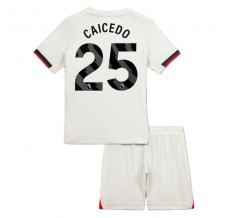 Maglia Chelsea Caicedo 25 Bambino Divisa Trasferta 2025/26