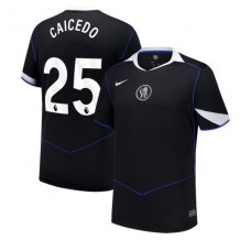 Maglia Chelsea Caicedo 25 Divisa Terza 2025/26