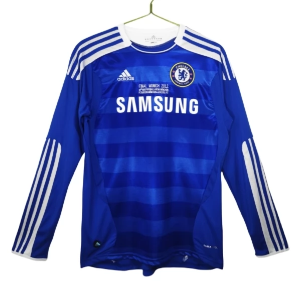 Maglia Chelsea Divisa Prima Retro 2011-12 Manica Lunga Maglia Chelsea Divisa Prima Retro 2011-12 Manica Lunga