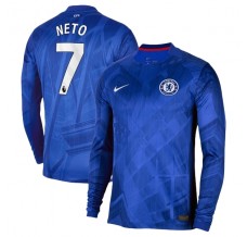 Maglia Chelsea Neto 7 Divisa Prima 2025/26 Manica Lunga