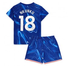 Maglia Chelsea Nkunku 18 Bambino Divisa Prima 2024/25