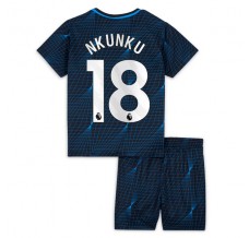 Maglia Chelsea Nkunku 18 Bambino Divisa Trasferta 2023/24