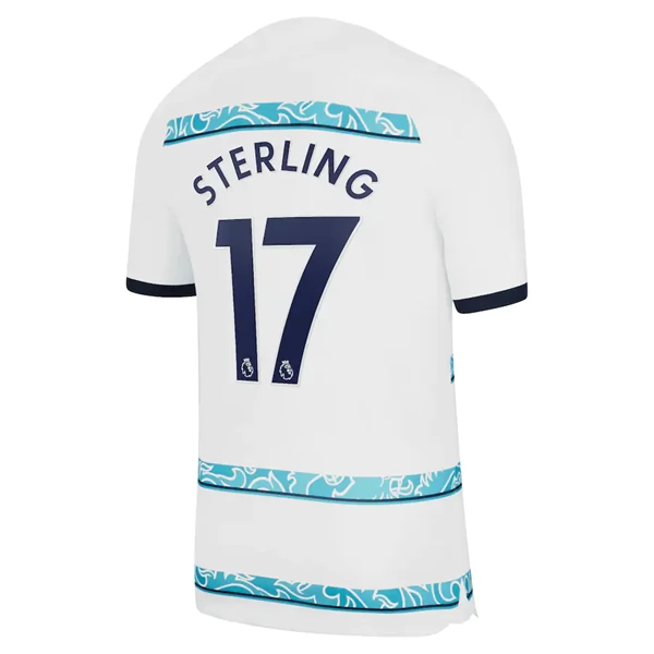 Maglia Chelsea Sterling 17 Divisa Trasferta 2022/23 Maglia Chelsea Sterling 17 Divisa Trasferta 2022/23