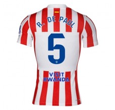Maglia Club Atlético de Madrid R.De Paul 5 Divisa Prima 2025/26