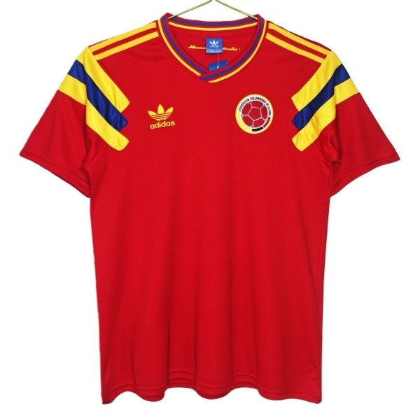 Maglia Colombia Kit Gara Away Retro 1990 Maglia Colombia Kit Gara Away Retro 1990
