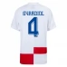 Maglia Croazia Gvardiol 4 Divisa Prima Euro 2024