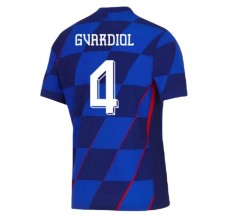 Maglia Croazia Gvardiol 4 Divisa Trasferta Euro 2024