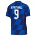 Maglia Croazia Kramarić 9 Divisa Trasferta Euro 2024