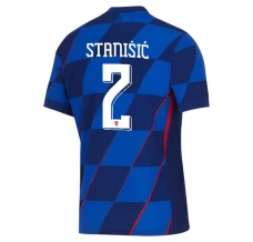 Maglia Croazia Stanišić 2 Divisa Trasferta Euro 2024