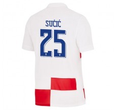 Maglia Croazia Sučić 25 Divisa Prima Euro 2024