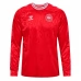 Maglia Danimarca Divisa Prima Euro 2024 Manica Lunga