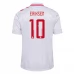 Maglia Danimarca Eriksen 10 Divisa Trasferta 2024