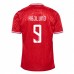 Maglia Danimarca Højlund 9 Divisa Prima Euro 2024