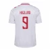 Maglia Danimarca Højlund 9 Divisa Trasferta Euro 2024