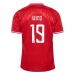 Maglia Danimarca Wind 19 Divisa Prima Euro 2024