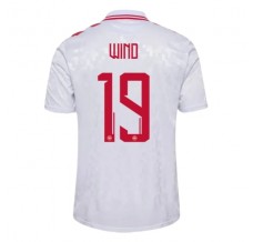 Maglia Danimarca Wind 19 Divisa Trasferta Euro 2024