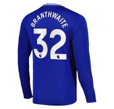 Maglia Everton FC Branthwaite 32 Divisa Prima 2024/25 Manica Lunga