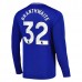 Maglia Everton FC Branthwaite 32 Divisa Prima 2024/25 Manica Lunga