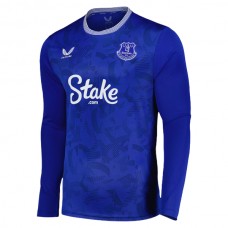 Maglia Everton FC Divisa Prima 2024/25 Manica Lunga