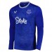 Maglia Everton FC Divisa Prima 2024/25 Manica Lunga