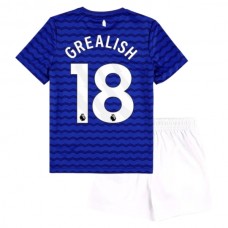 Maglia Everton FC Grealish 18 Bambino Divisa Prima 2025/26