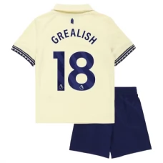 Maglia Everton FC Grealish 18 Bambino Divisa Trasferta 2025/26 Maglia Everton FC Grealish 18 Bambino Divisa Trasferta 2025/26